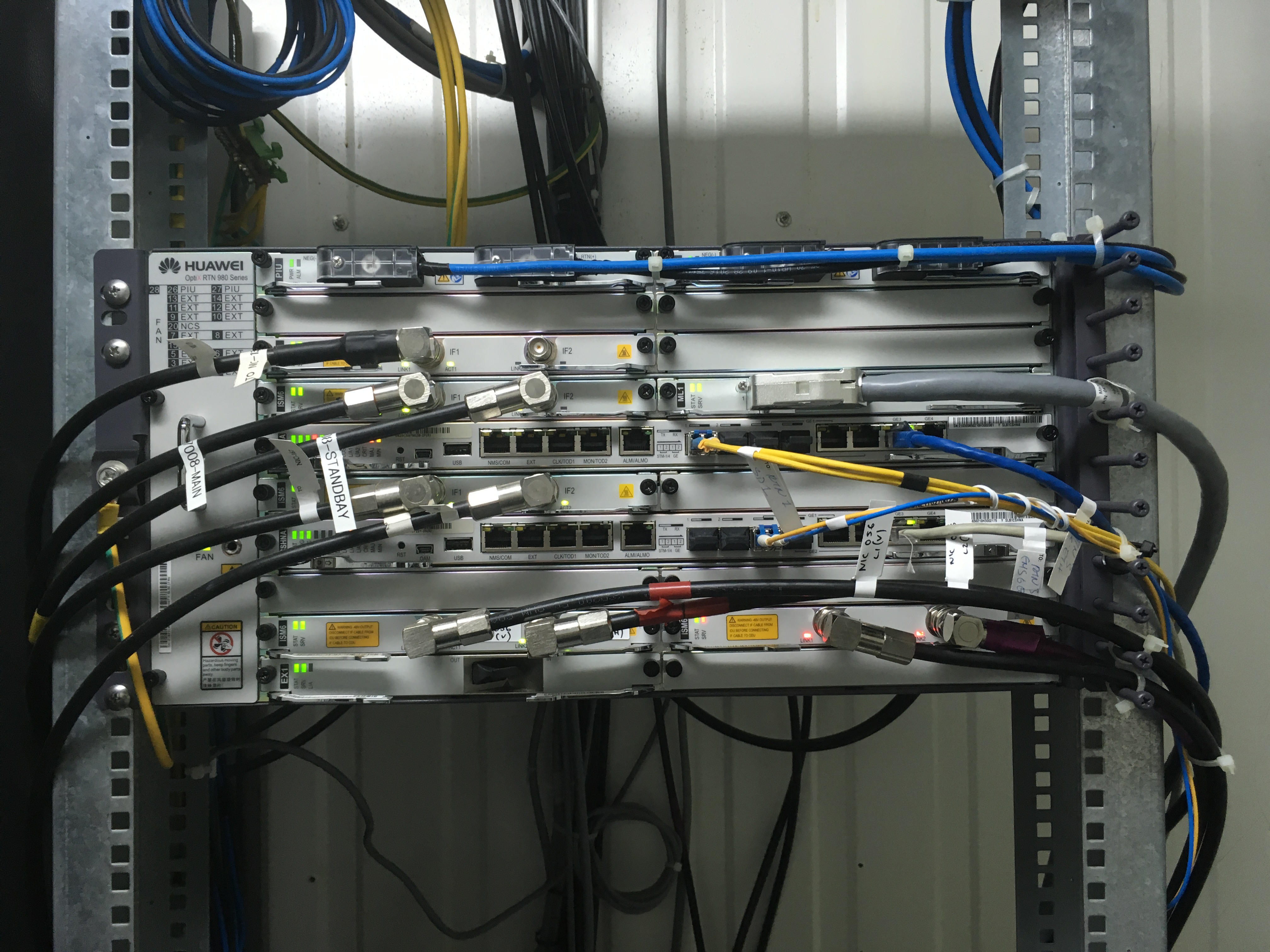 Kalsedia infrastructure installation detail.